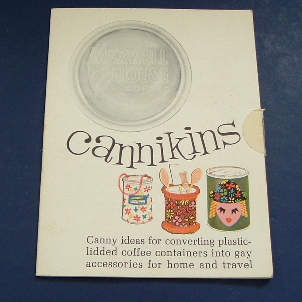 VTG coffee mail in promo cannikins craft booklet